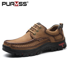 Load image into Gallery viewer, 2019 New Men Shoes Genuine Leather Men Flats Loafers