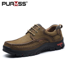 Load image into Gallery viewer, 2019 New Men Shoes Genuine Leather Men Flats Loafers