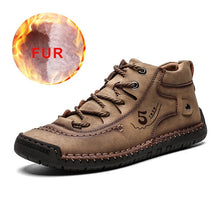 Load image into Gallery viewer, 2019 Winter Shoes Men Warm Casual Leather Fashion